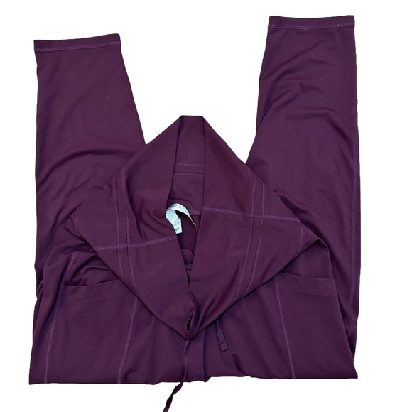 Fabletics Burgundy Maj Pant II Sz. Medium - Picture 7 of 8